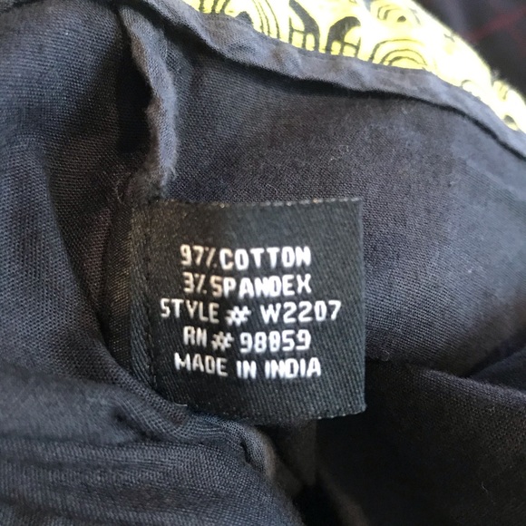 W118 Walter Baker Cropped Pants BW & Yellow - Picture 8 of 8